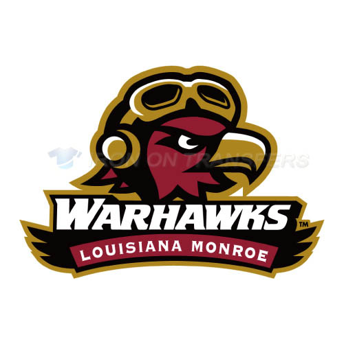 Louisiana Monroe Warhawks Iron-on Stickers (Heat Transfers)NO.4833